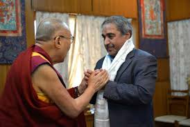 Last October, Chancellor Khosla met His Holiness the 14th Dalai Lama in Dharamsala, India. Photo: File