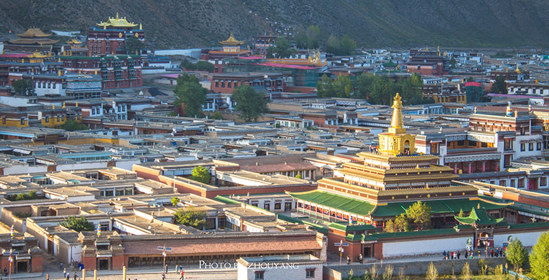 A Tibetan Monastery in Kanlho, North-Eastern, Tibet. (Photo:file)