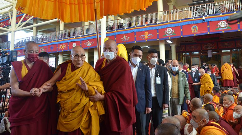 His Holiness the 14th Dalai lama of Tibet. Photo: TPI/Yangchen Dolma