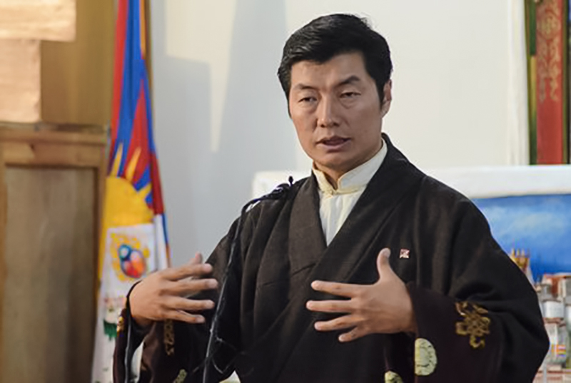 Dr Lobsang Sangay, the President of the Central Tibetan Administration, Dharamshala, India. Photo: TPI file