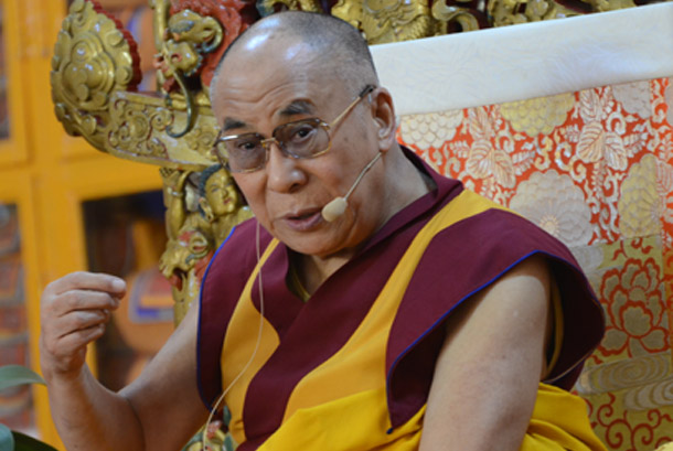 His Holiness the Dalai Lama of Tibet. Photo: CTA/DIIR