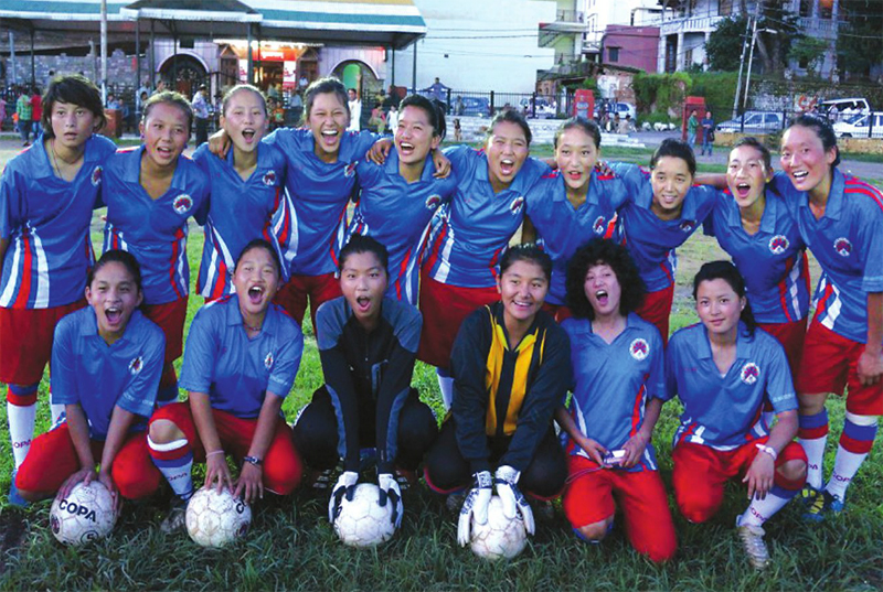 Tibet-Women-Sport-2014