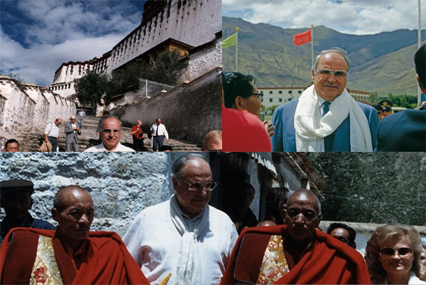 Germany-Chancelor-Helmut-Kohl-Lhasa-Tibet
