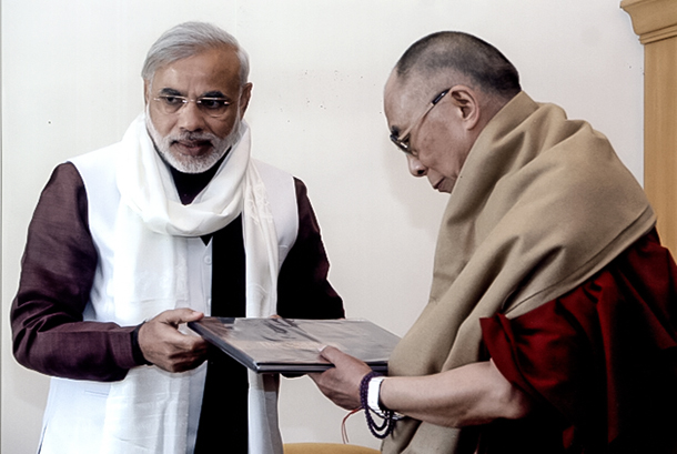 Tibet-India-Modi-2014