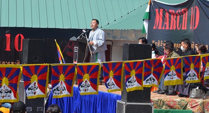 Gonpo Dhundup, President of Tibetan Youth Congress. Photo: TPI