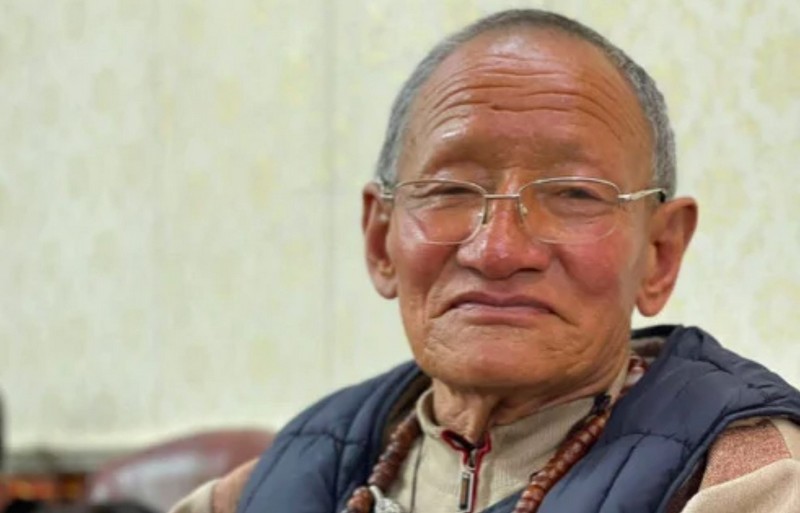 Tahpun, who set himself on fire to protest against the Chinese government's oppressive policies in Tibet on March 27, 2022.