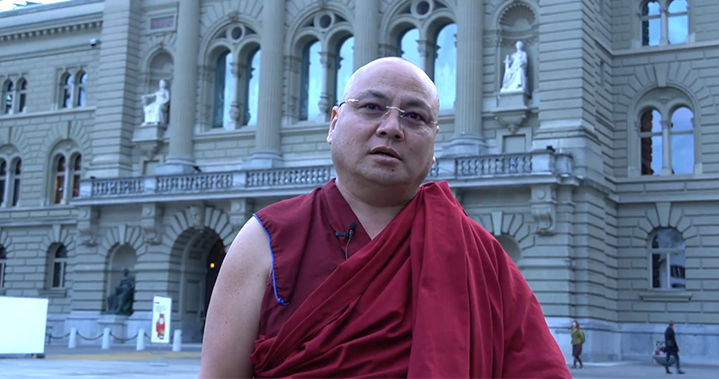 Former Tibetan political prisoner and activist Ven Golog Jigme, Lausanne, Switzerland. Photo: file