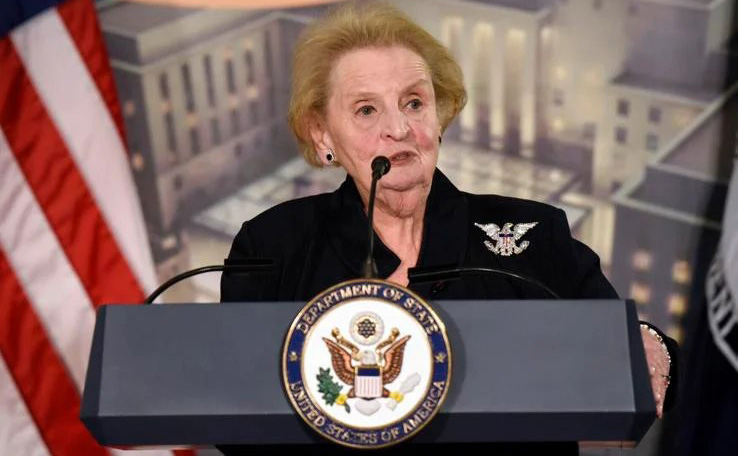 Former Secretary of State Madeleine Albright. Photo: file