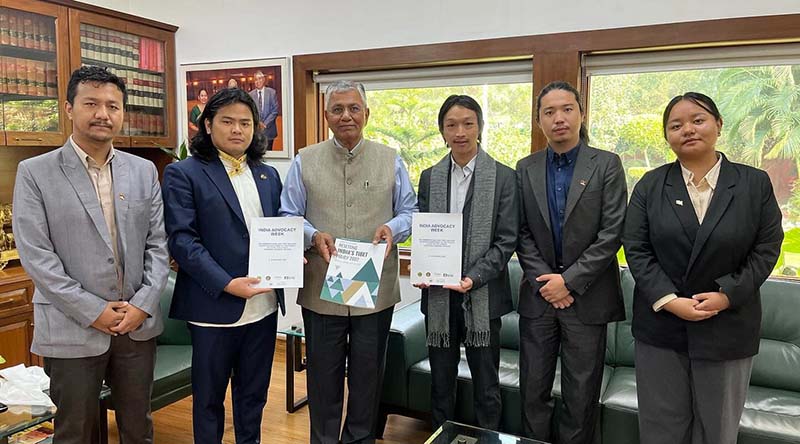 Tibetan delegation met with PP Chaudhary, Chairman of the Parliamentary Standing Committee of External Affairs on New Delhi, India, on December 6, 2023. (Photo: file)