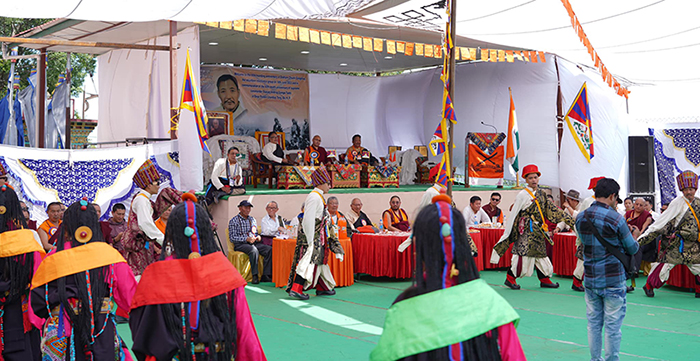 Dokham Chushi Gangdruk commemorated the 65th anniversary of its foundation in Bir, HP, India, on June 16, 2023. Photo: TPiE