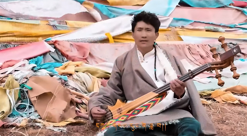 Tibetan Singer Golog Palden. (Photo: TPI)