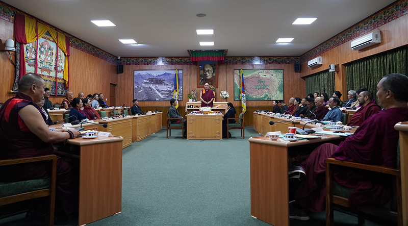 The 17th Tibetan Parliament-in-Exile convened its 6th session on September 19, 2023. Photo: TPiE