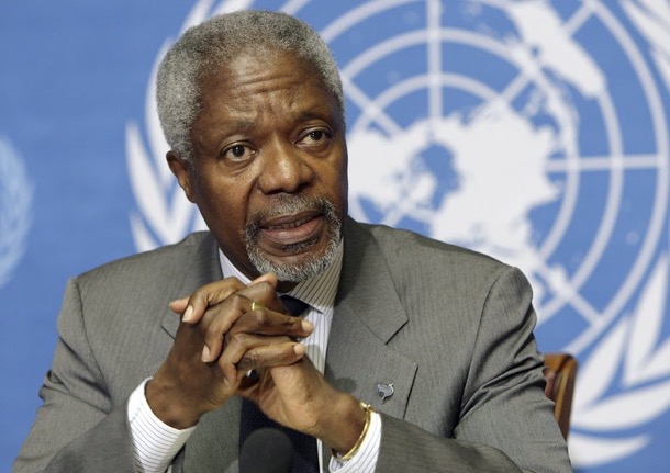 Former UN Secretary General Kofi Annan. Photo: File