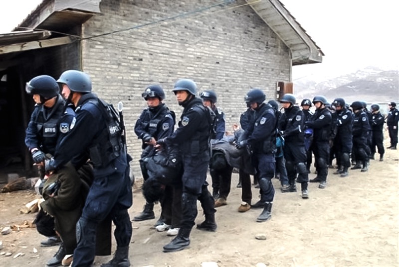 China's military crackdown in occupied Ngaba County of eastern Tibet.