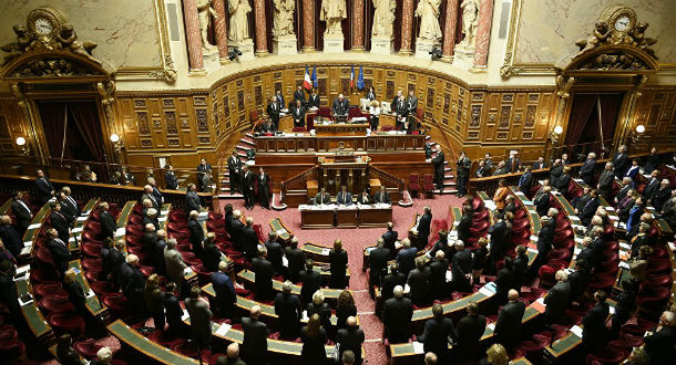 The Senate, the upper house of the French Parliament. Photo: File