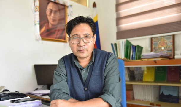 Karma Choeying, DIIR Secretary has been appointed as the new CTA Official Spokesperson, effetive from August 21, 2020. Photo: Tenzin Jigme/CTA