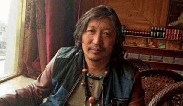 A-Nya Sendgra, a nomad, community leader and environmental activist from eastern Tibet. Photo: Free Tibet