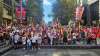 Tibetans and supporters gathered to commemorate the National Uprising Day of Tibet at Martin Place, known as the civic heart of Sydney, NSW, Australia, on March 10, 2024. Photo: TPI